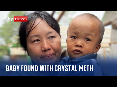Myanmar: Baby found with crystal meth in mouth could have been human shield