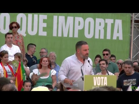 Abascal avisa de que no apoyará un Gobierno con Teruel Existe: Tendrán nuestro voto en contra