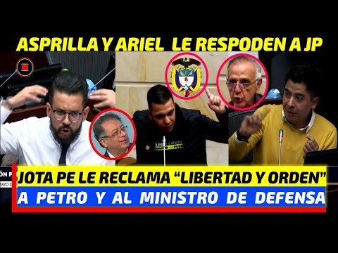 Jota Pe Hernandez le reclamó libertad y orden a Petro - Asprilla y Ariel Ávila le responden a JP