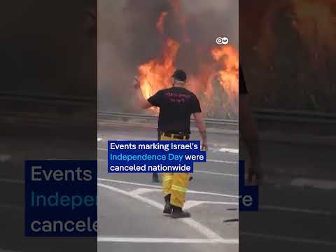 Wildfires break out near Jerusalem | DW News