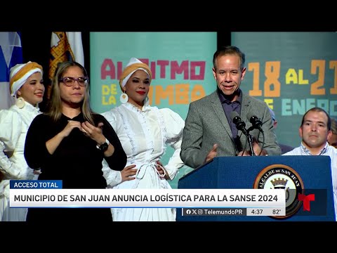 Municipio de San Juan anuncia logística operacional para Las Sanse
