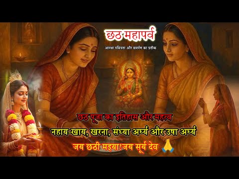 Chhath Puja Ki Katha~ Chhathi Maiya Ki Kahani~ छठ महापर्व व्रत की कथा - छठी मईया की कहानी 2025