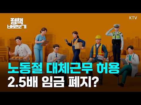 "내년 노동절 휴일대체 허용"···<strong>노동자</strong> 휴식권 보장 강화｜정책 바로보기