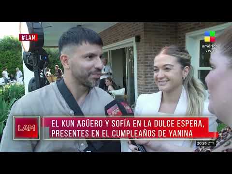 El Kun Agüero y Sofía Calzetti hablaron de su embarazo con LAM