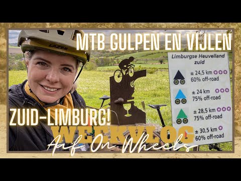 MTB ROUTES VIJLEN EN GULPEN!🔥 MOUNTAINBIKEN IN ZUID-LIMBURG・VLOG #134  | Aaf on Wheels ©