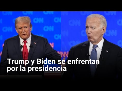Trump y Biden se enfrentan por la presidencia