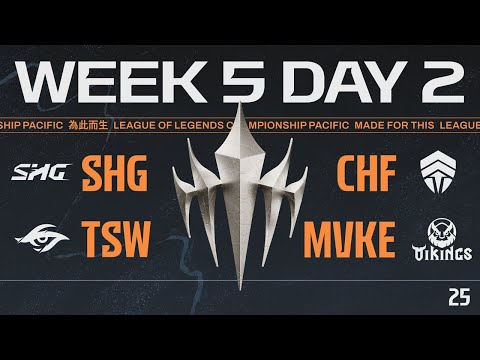 [JP] SHG vs CHF  - TSW vs MVKE | LCP 2025 Season Finals Week 5 Day 2