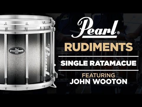 Pearl Drum Rudiments - Single Ratamacue