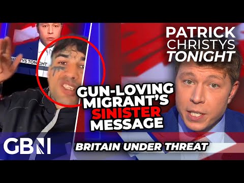 WATCH: Illegal migrant has PERSONAL message for Patrick Christys after Nigel Farage death threats