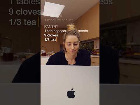 Watch Molly Baz turn her new recipe into a video