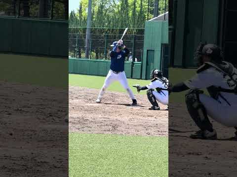 日本海リーグ研修生から選手契約を掴んだ助っ人選手！#ジャックヘイ #jackhay #野球 #がんばろう能登 #shorts #baseball