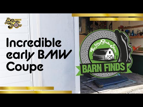 Rare BMW CS Coupe Barn Find Sat Since 1985 - Will it run?