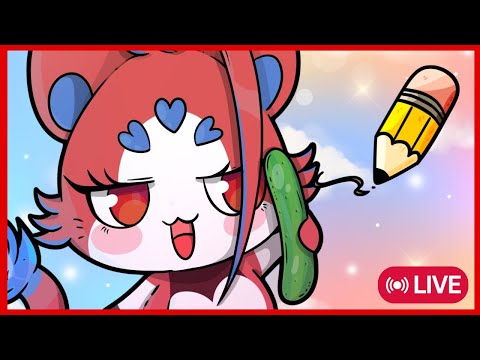 【DRAWING】Lets draw more ERB fan mascot OC's! + lets have a rabbit about OTAKU ~! 💄