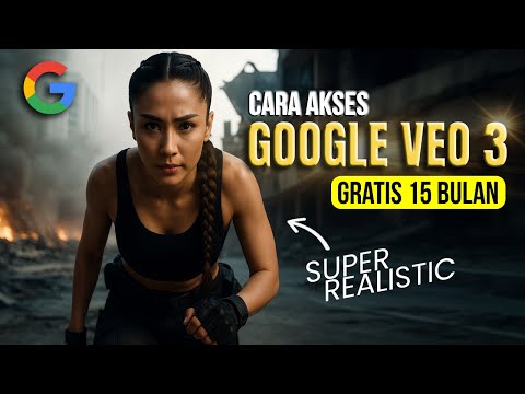 TUTORIAL CARA MENGGUNAKAN GOOGLE VEO 3 GRATIS SELAMA 15 BULAN