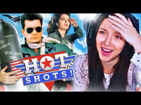 FIRST TIME Watching Hot Shots! (1991)