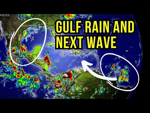 Watching the Gulf of Mexico and a new Tropical Wave….