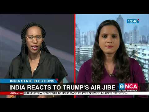 India reacts to Trump's air jibe | India State Elections