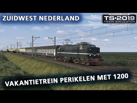 Train Simulator 2019: Vakantietrein perikelen op Zuidwest Nederland (Dutch Classics NS1200)