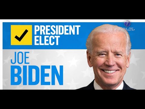Proyectan a Joe Biden como el próximo presidente de Estados Unidos.