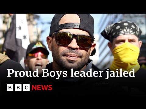 Ex-Proud Boys leader Enrique Tarrio jailed for 22 years for Capitol riot - BBC News