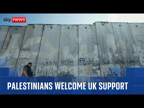 Palestinians welcome UK's 'courageous' backing of Palestinian statehood