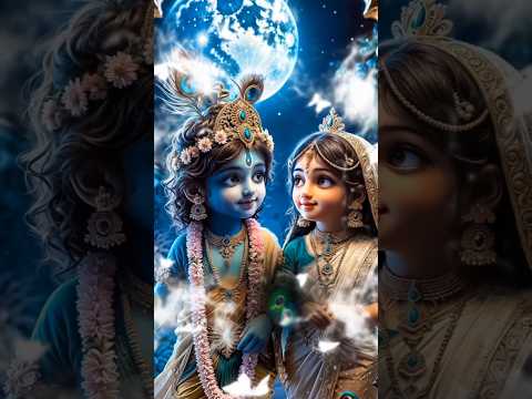 🥰littel radha krishna 🥰 love😘 status 🙏🏼#song #love 🚩#status #trendingshorts #cartoon #bhagwan 🥰