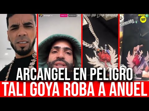 FUERTE: ARCANGEL PODRIA CAER PRESO POR ROBAR PRENDAS DE ANUEL AA