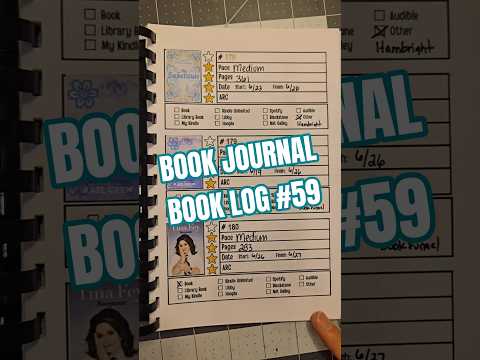 Book Journal of 2026 Book Reviews and Book Log 58 #bookjournal #bookreview #bookchallenge #booktok