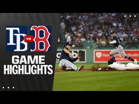 Rays vs. Red Sox Game Highlights (7/10/25) | MLB Highlights
