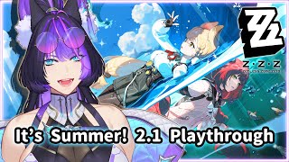 【Zenless Zone Zero】Summertime! Let's meet Yuzuha and Alice~ 2.1 Playth
