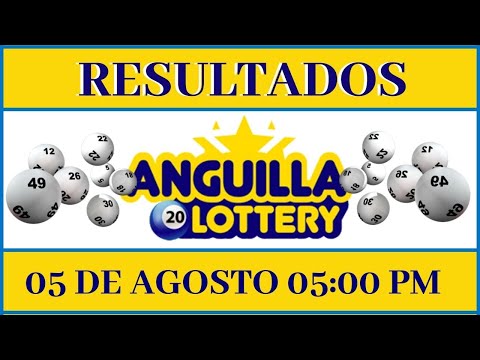 Resultados de la loteria Anguilla Lottery 15 PM de hoy 05 de Agosto del 2020