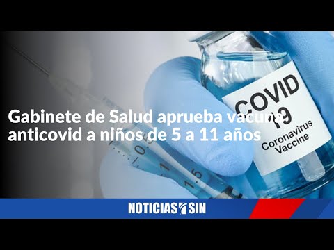 Gabinete de Salud aprueba vacuna anticovid a niños de 5 a 11 años