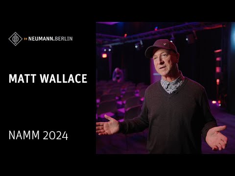 NEUMANN MONITORS OFFER GREAT DETAIL – Matt Wallace | Neumann Immersive Demo Room | NAMM 2024