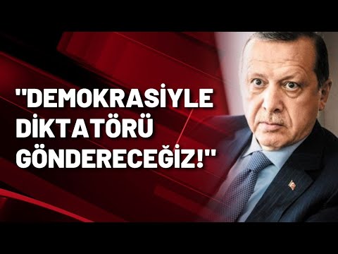 Kaftancıoğlu 'demokrasiyle diktatörü göndereceğiz' dedi Erdoğan düğmeye bastı...