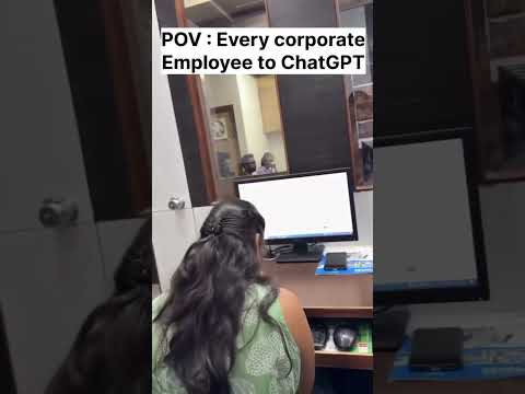 When Corporate Employees Meet ChatGPT for Everything 😂