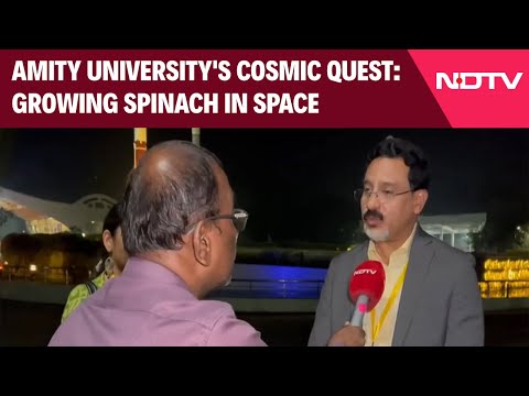 Amity University's Cosmic Quest: Growing Spinach In Space
