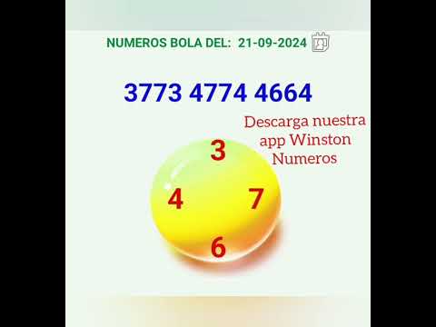 Numeros para hoy 21 de septiembre