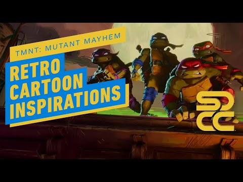 TMNT: Mutant Mayhem Director's Retro Cartoon Inspirations | Comic Con 2023