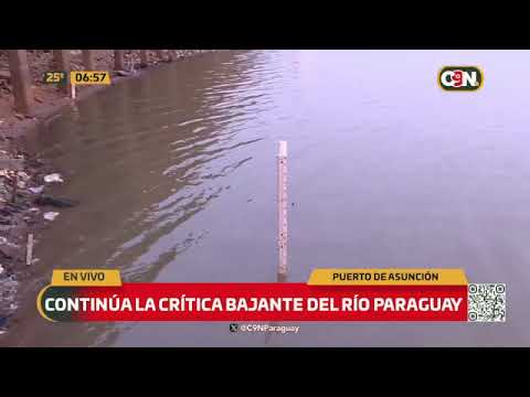 Continúa la crítica del Río Paraguay