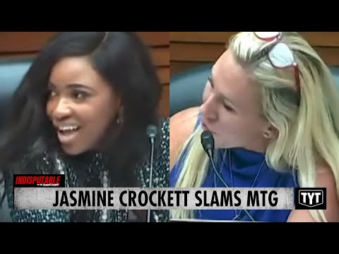 Congress EXPLODES As Jasmine Crockett Claps Back Against MTGs Offensive Comment