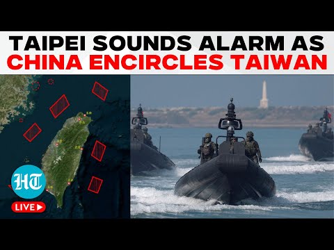 LIVE | China Surrounds Taiwan with Ships, Planes in Mega 'Warning Drills'; Taipei Hits Back