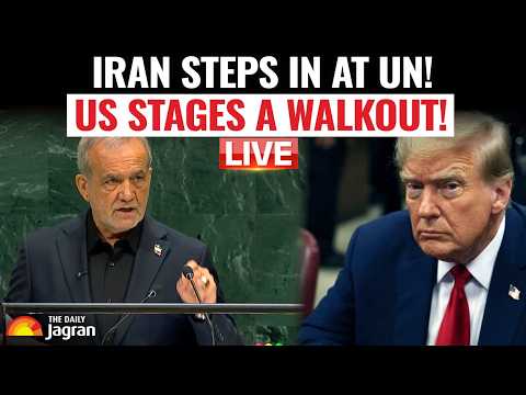 LIVE: US Envoys Walks Out At Iran President Steps on the UN Podium!