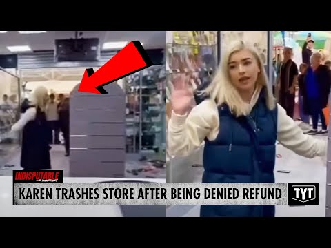 WATCH: Rampaging Karen Trashes Store After Being Denied Refund