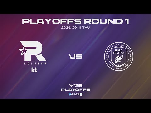 KT vs BFX | 1라운드 매치 하이라이트 | 09.11 | 우리은행 2025 LCK 플레이오프