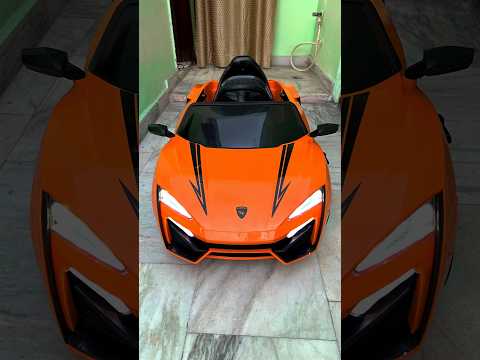 Ride on RC Lamborghini Car🔥🔥#rccar #rclamborghini #shorts