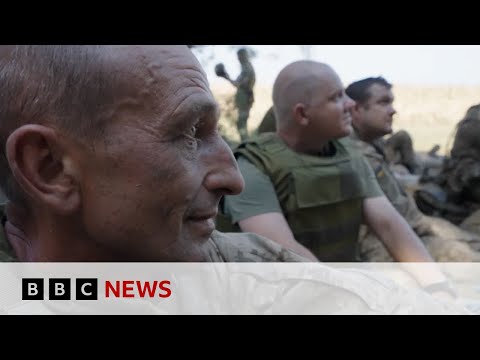 Ukrainian army's newest recruits prepare for war | BBC News