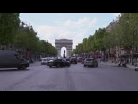 Security on Champs-Élysées ahead of Champions League final