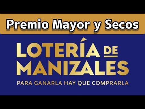 Resultado PREMIO MAYOR Y SECOS Loteria de MANIZALES Miercoles 24 de Julio de 2024