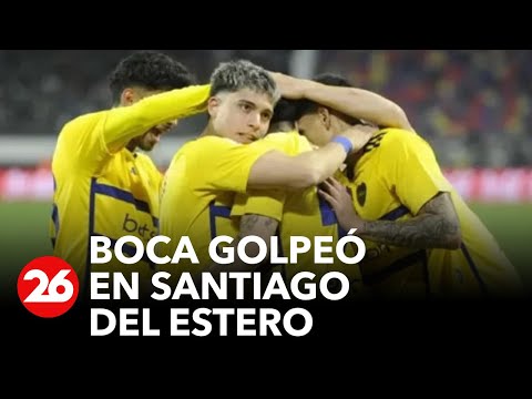 Boca recuperó la confianza con una goleada en su visita a Central Córdoba por la Copa de la Liga