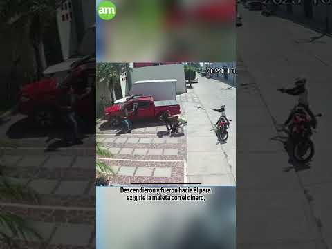 Hombre se DEFIENDE de ser ASALTADO en San Francisco del Rincón y se SALVA